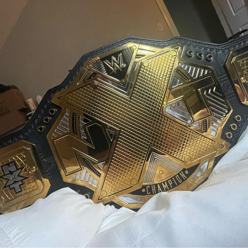 WWE NXT Championship Belt - Black and Gold